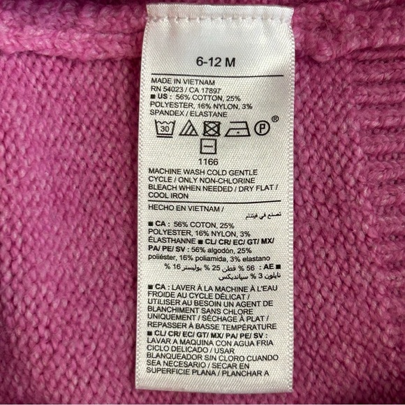 Old Navy Pink Fair Isle Sweater
Size: 6–12 Months (Baby) - Picture 6 of 7
